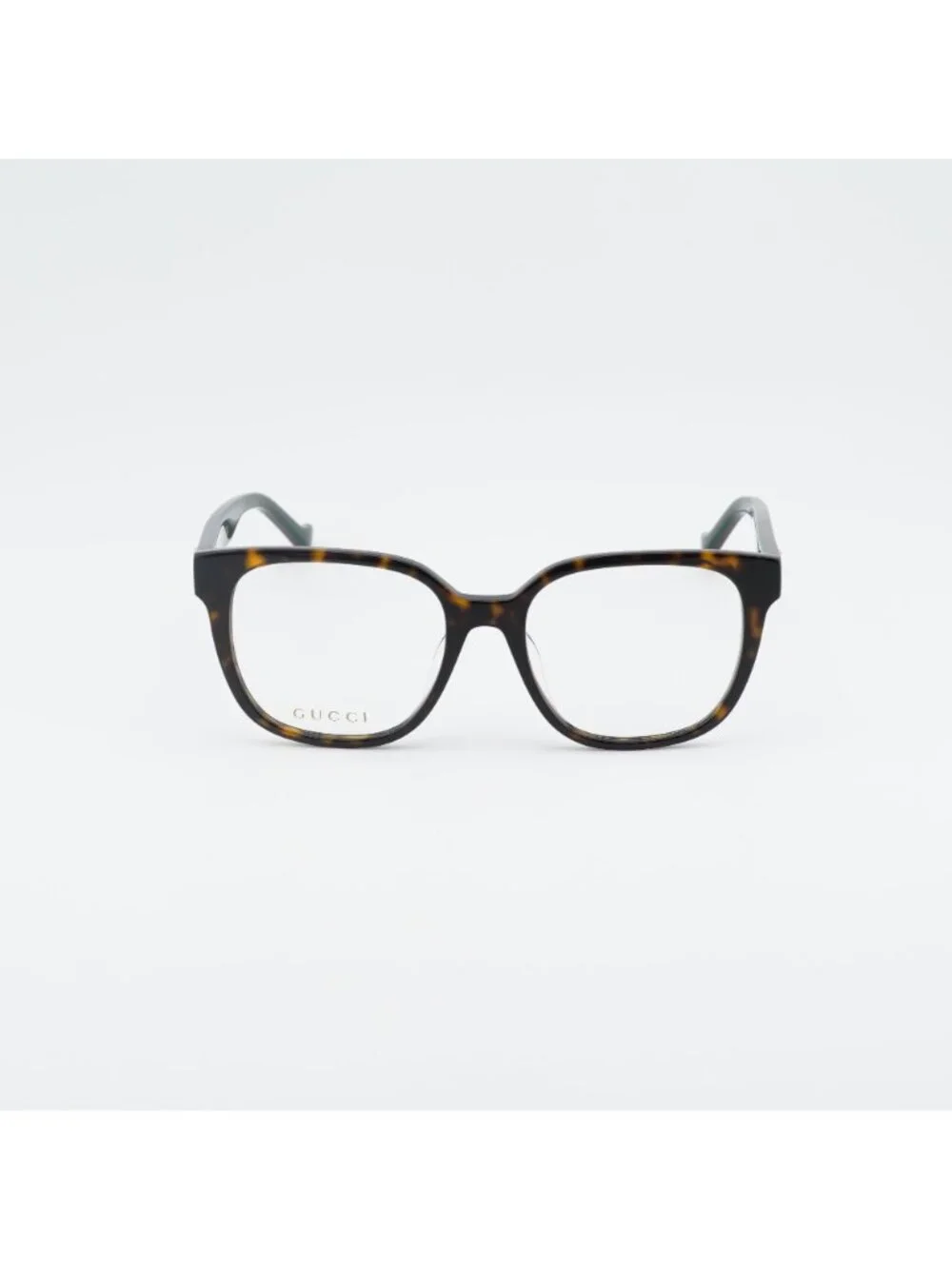 Gucci GG1305OA 002 Eyeglasses Havana 54mm Square Frame